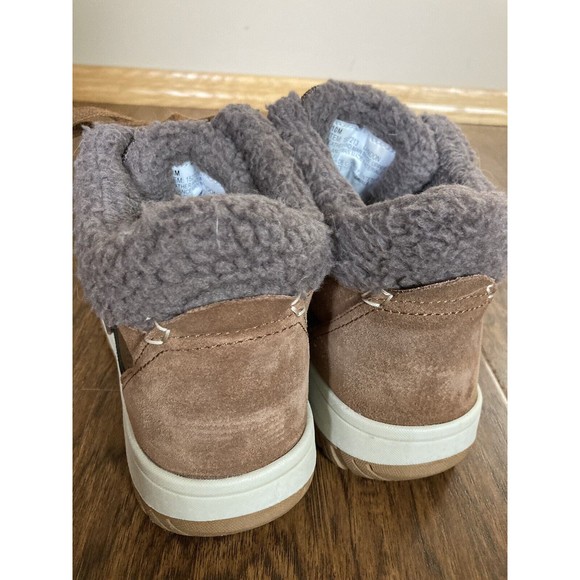 Weatherproof Landon Men\'s Winter Faux Fur Sneakerboots BROWN Size 10
